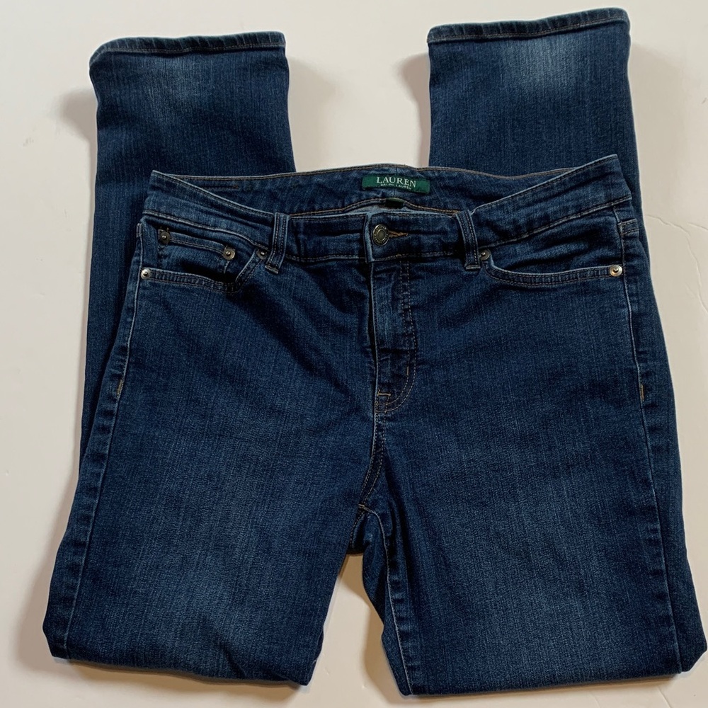 Lauren Ralph Lauren Women's Jeans - style modern straight curvy size 10